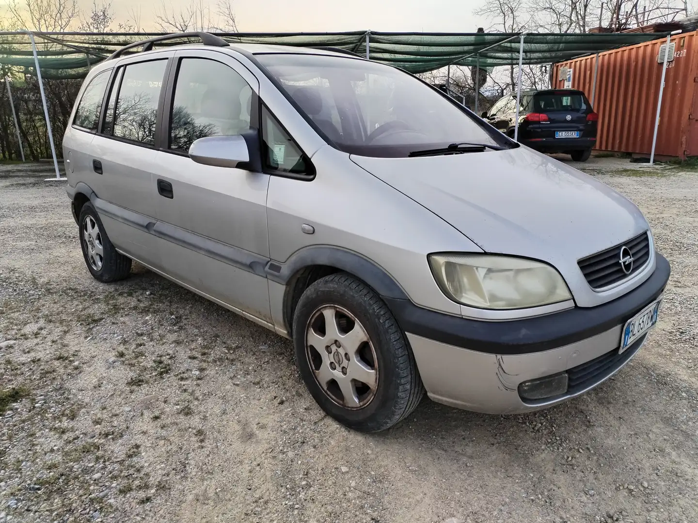Opel Zafira Zafira I 1999 1.6i 16v Comfort (cd) Argent - 2