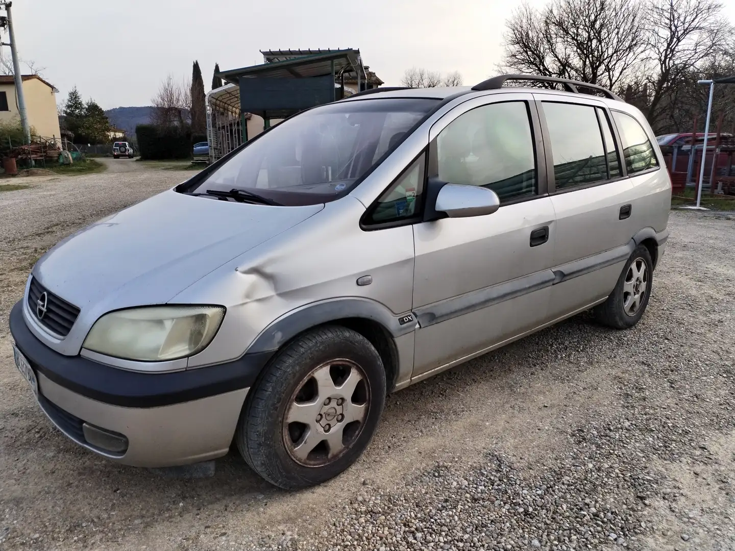 Opel Zafira Zafira I 1999 1.6i 16v Comfort (cd) Argent - 1