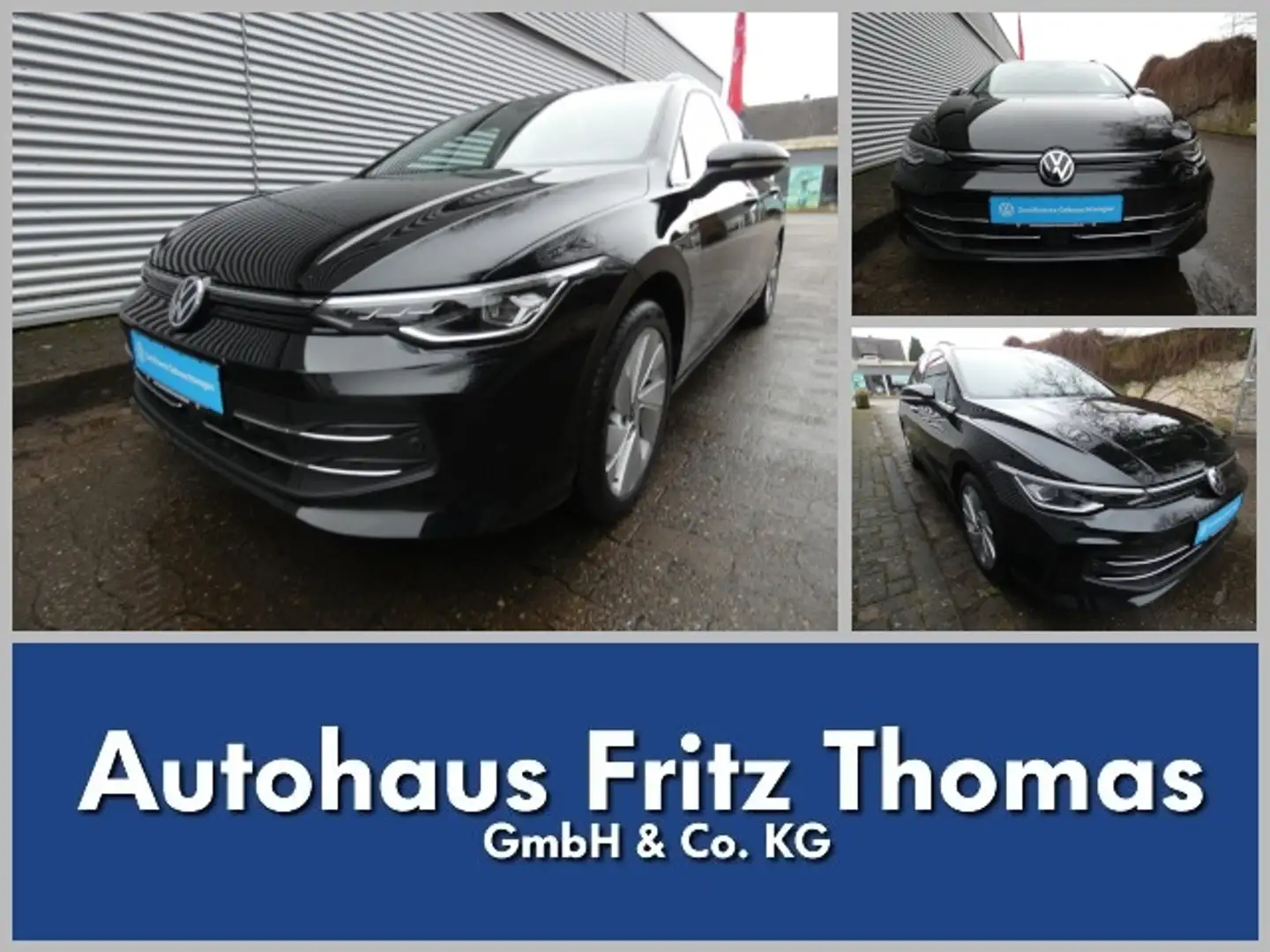 Volkswagen Golf VIII Variant 1.5 eTSI DSG Style LED AHK SHZ PDC Na Schwarz - 1