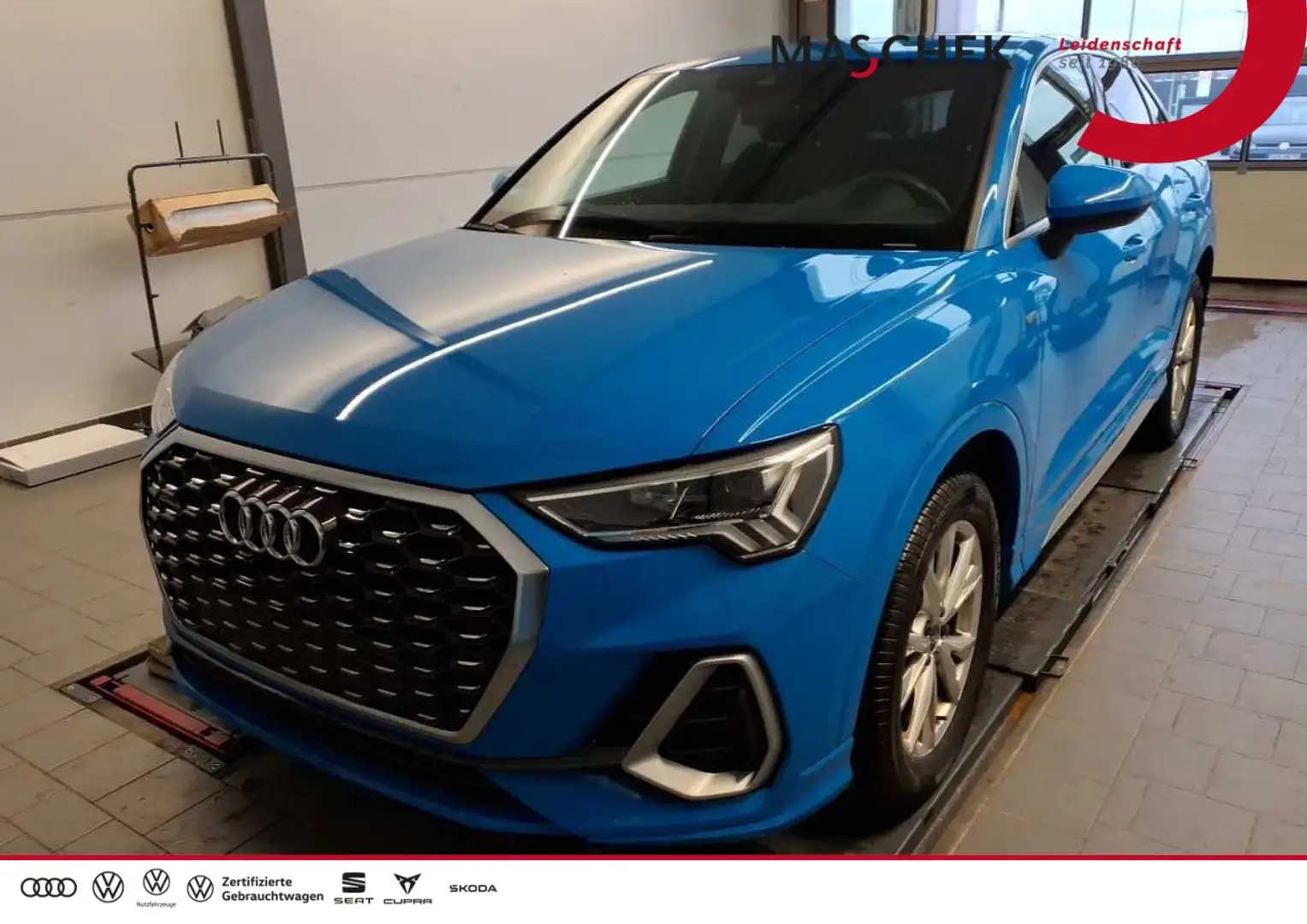 Audi Q3 Sportback S line 45 TFSI Naviplus 2x S line VCplus Blau - 1
