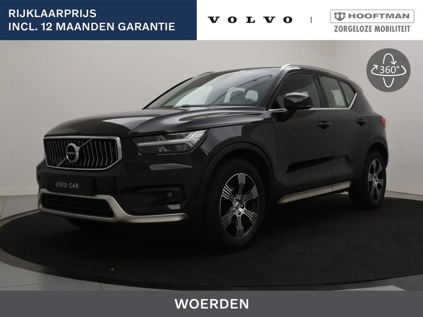 Volvo XC40 T3 AUT(8) INSCRIPITION LEDER ACC BLIS KEYLESS CAME Zwart - 1