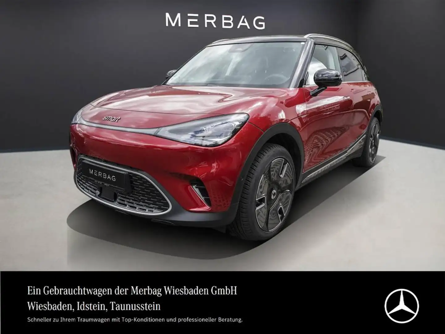 smart #1 Premium 22/150kW LED+ WP PANO HUD BEATS 360° Rot - 1