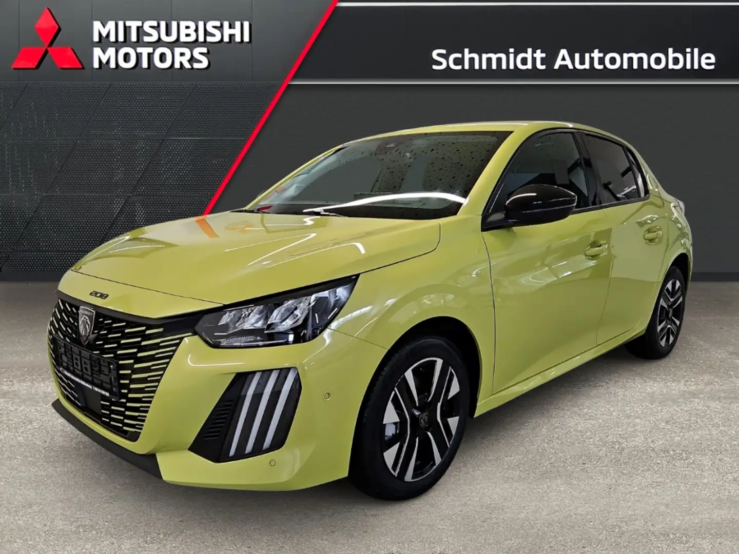 Peugeot 208 1.2 PureTech Active LED Klima Tempomat PDC Gelb - 1