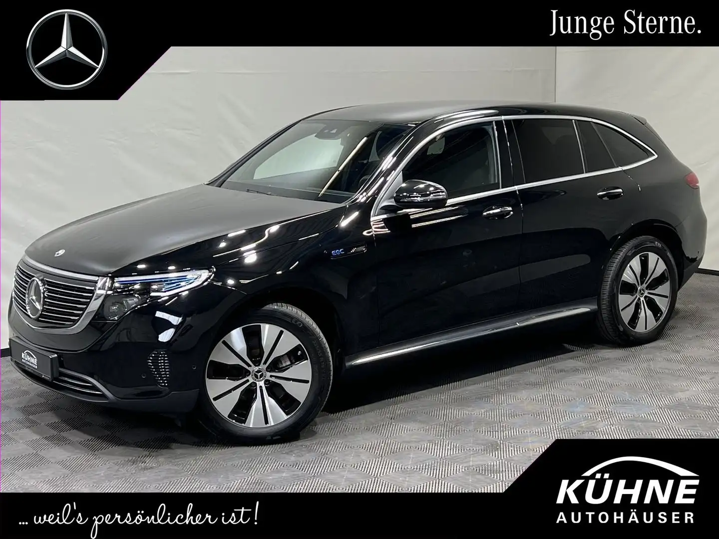 Mercedes-Benz EQC 400 4M Multibeam Navi Kamera EASY-PACK 19" Noir - 1
