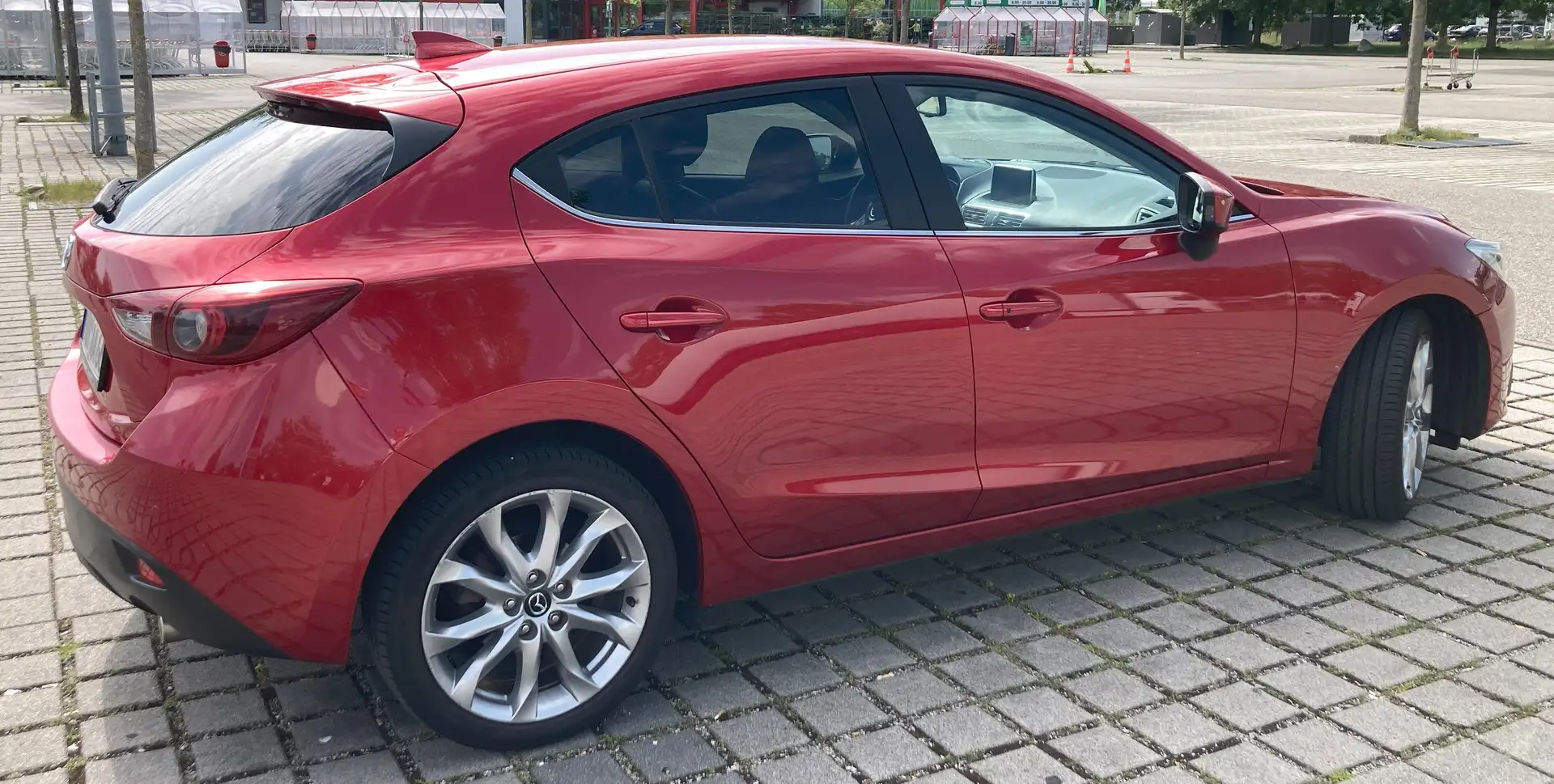 Mazda 3 3 SKYACTIV-D 150 Sports-Line Rot - 2