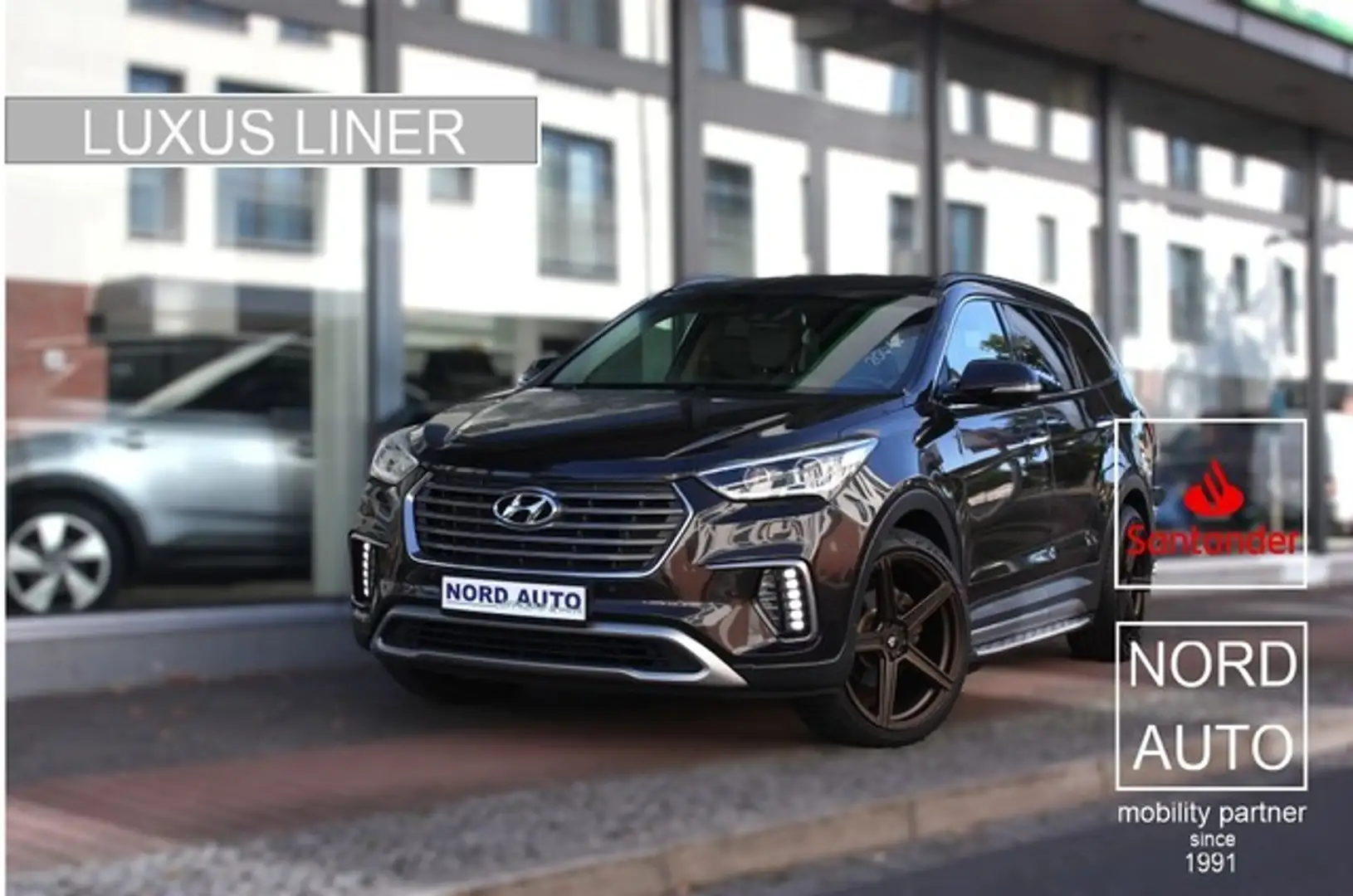 Hyundai Grand Santa Fe 2.2 CRDi 4x4 7SITZE Leder/Navi Brun - 1