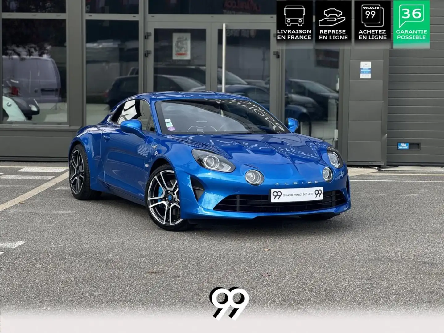 Alpine A110 A 110 1.8 Tce - sans FAP - 252 - BV EDC Première Edition LIVRAISON REPRISE CREDIT Bleu - 1