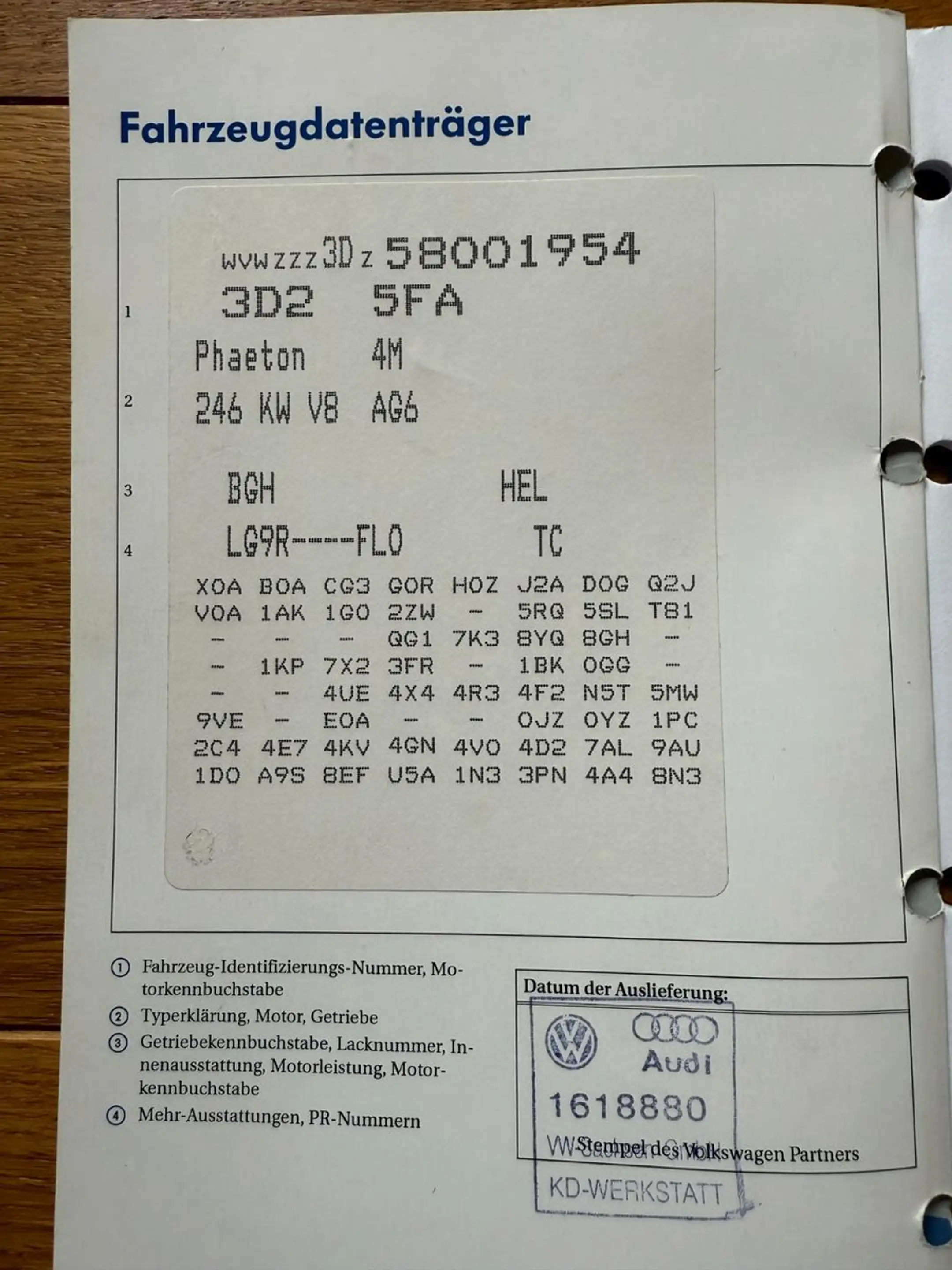 Volkswagen Phaeton 4.2 V8 4MOTION Tiptronic 5-Sitzer — photo 42