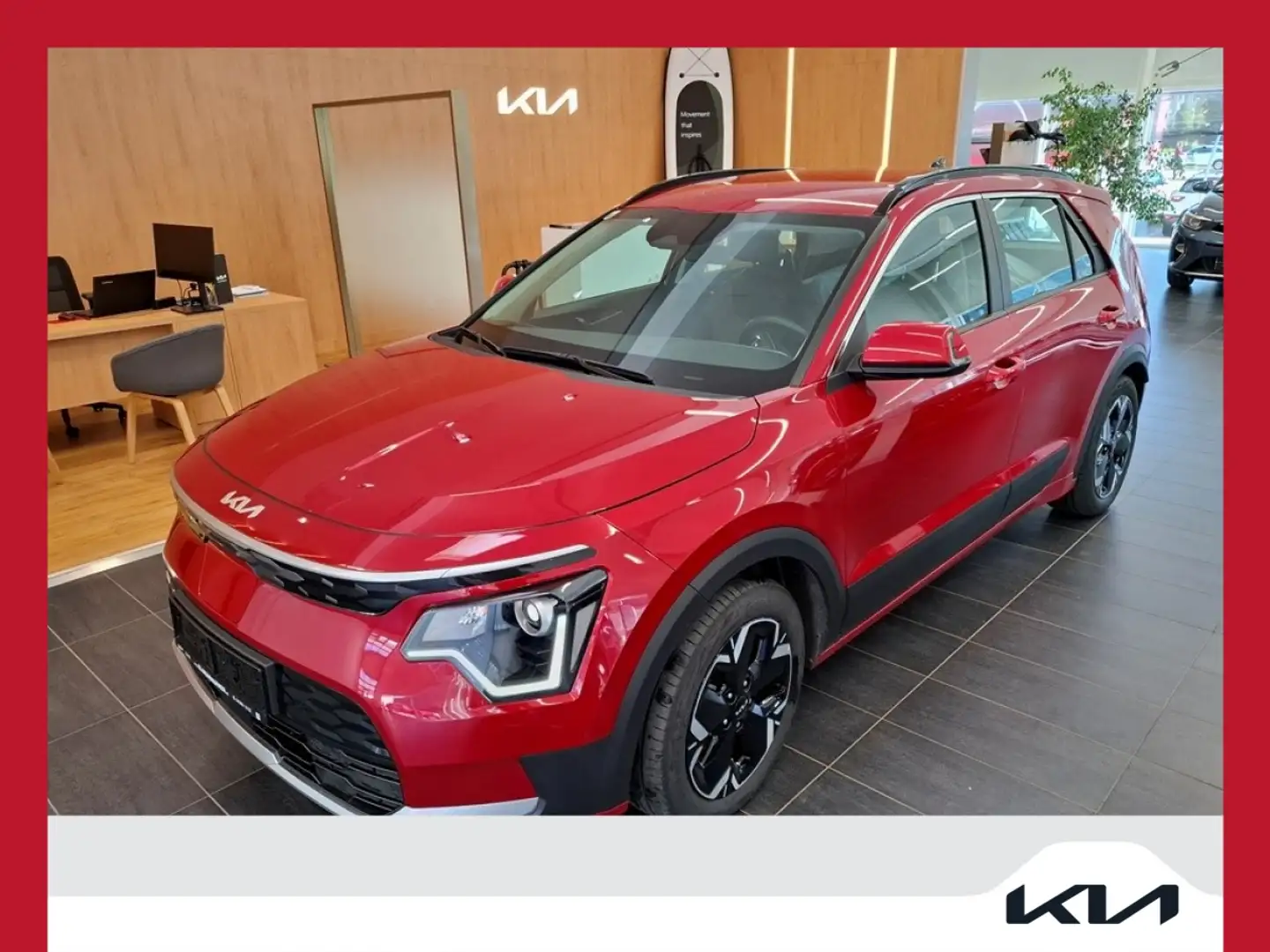 Kia e-Niro Niro EV Long Range 64kWh Silber Aut. Rosso - 1