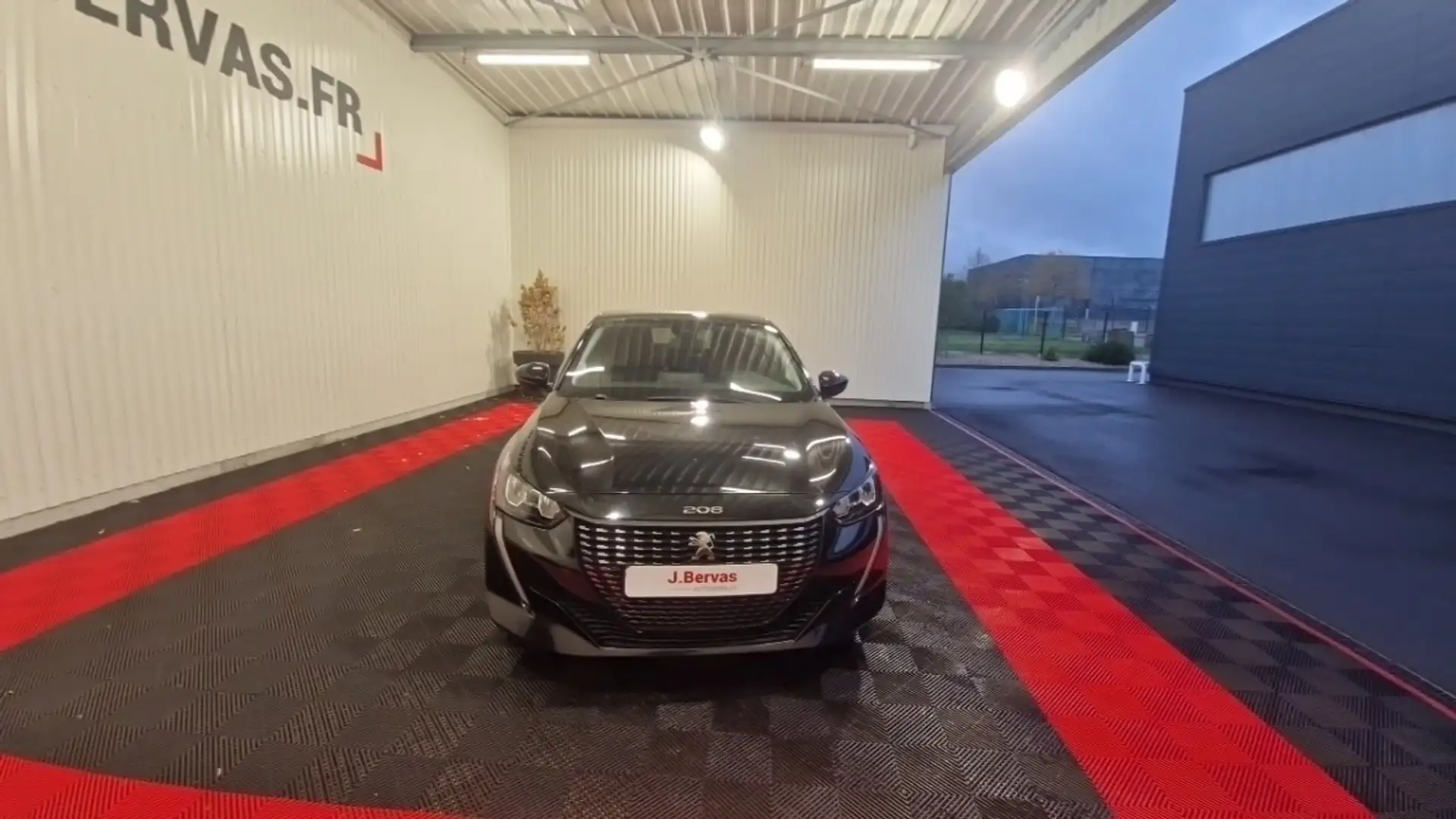 Peugeot 208 BLUEHDI 100 SS STYLE Noir - 2