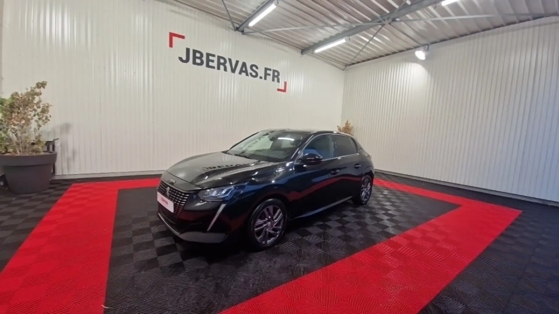 Peugeot 208 BLUEHDI 100 SS STYLE Noir - 1