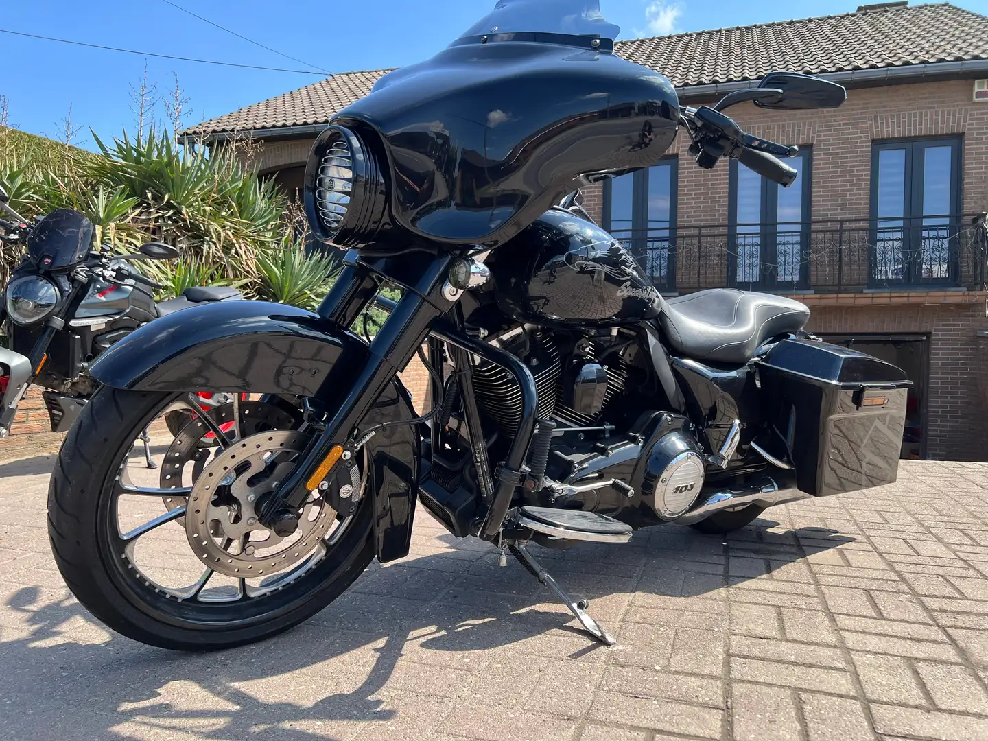 Harley-Davidson Street Glide Screaming Eagle - Stage 1 - Grande Roue avant Negru - 1