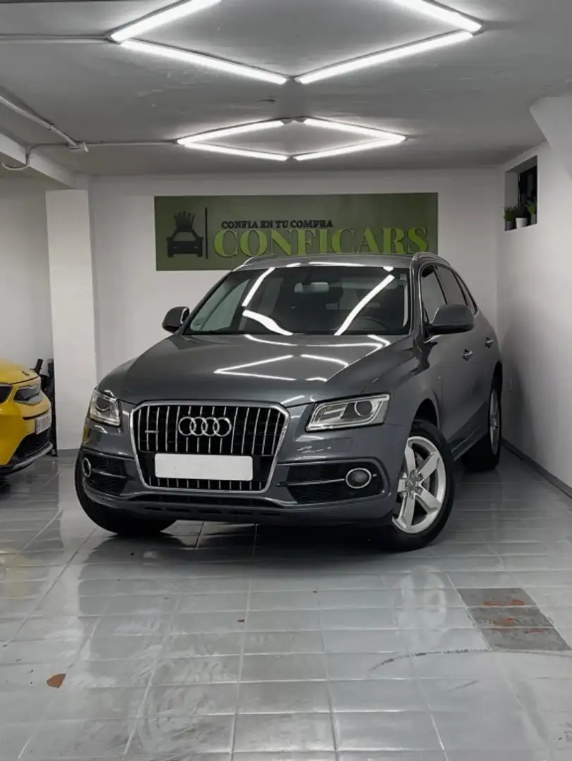 Audi Q5 3.0TDI S line quattro tiptronic Bleu - 1