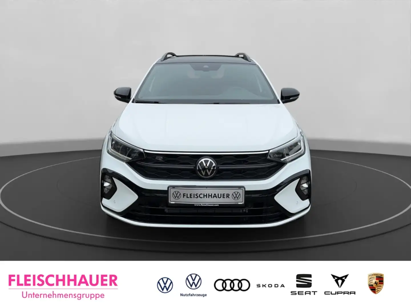 Volkswagen Taigo R-Line 1,5 TSI AHK-abnehmbar Navi Digitales Cockpi Weiß - 2