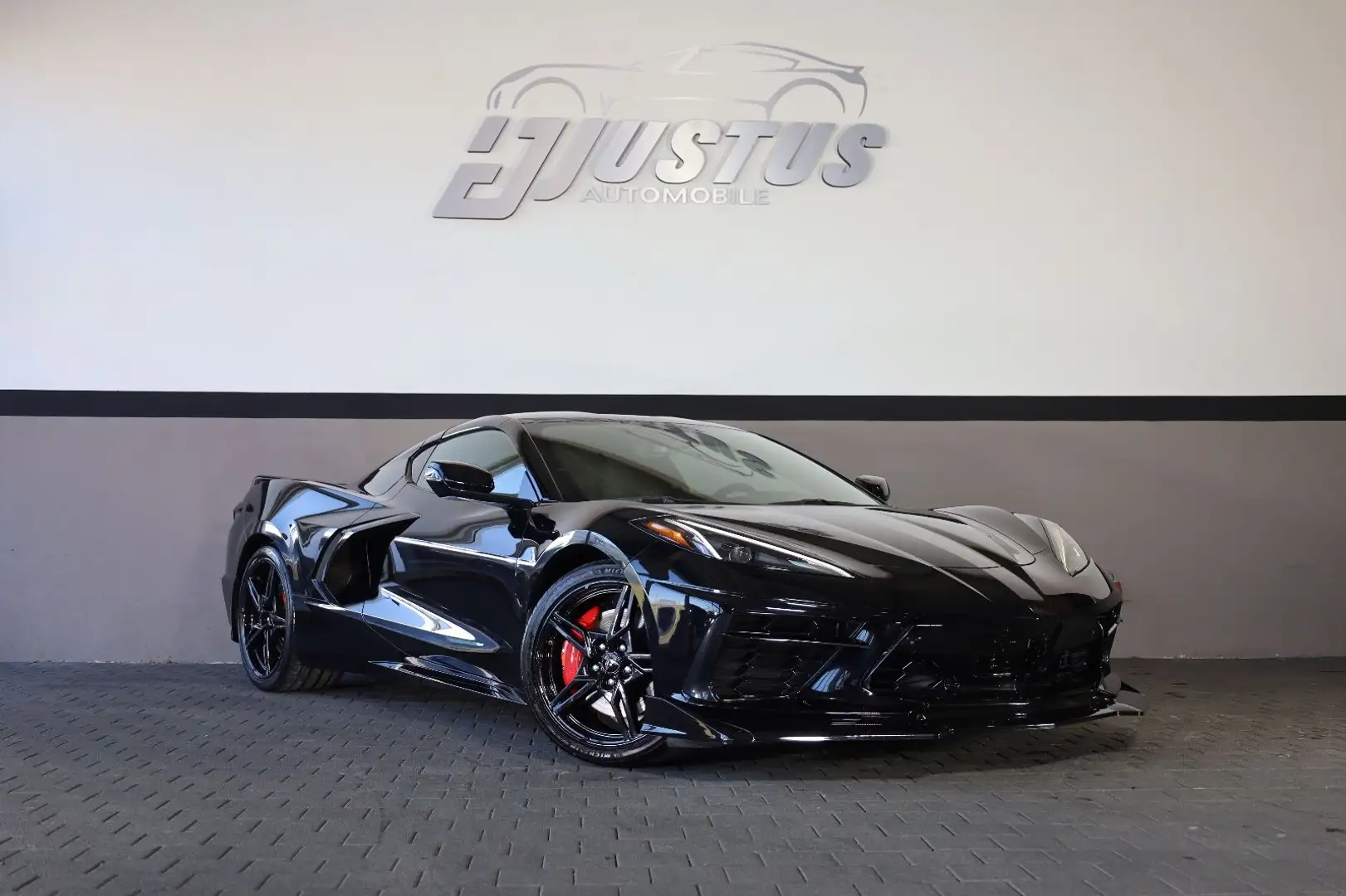 Corvette C8 6.2 V8 2LT Stingray Targa/Z51/BOSÉ/SHZ/R19*20 Schwarz - 1