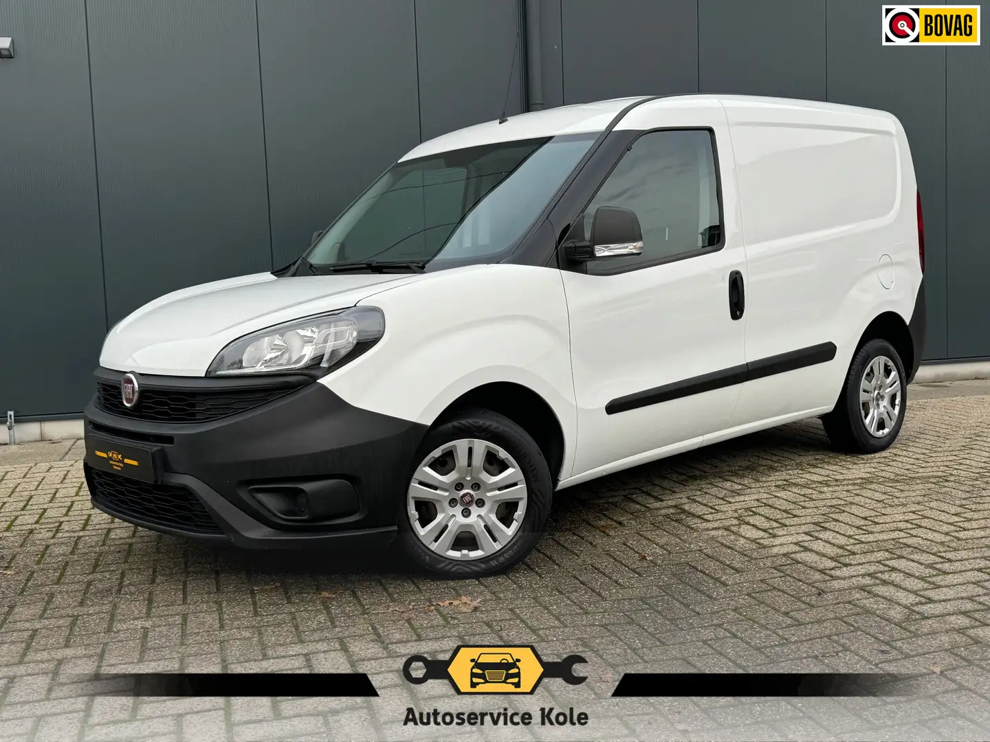 Fiat Doblo Cargo 1.3 MJ L1H1 Actual * Airco * Centr. deurverg Blanc - 1