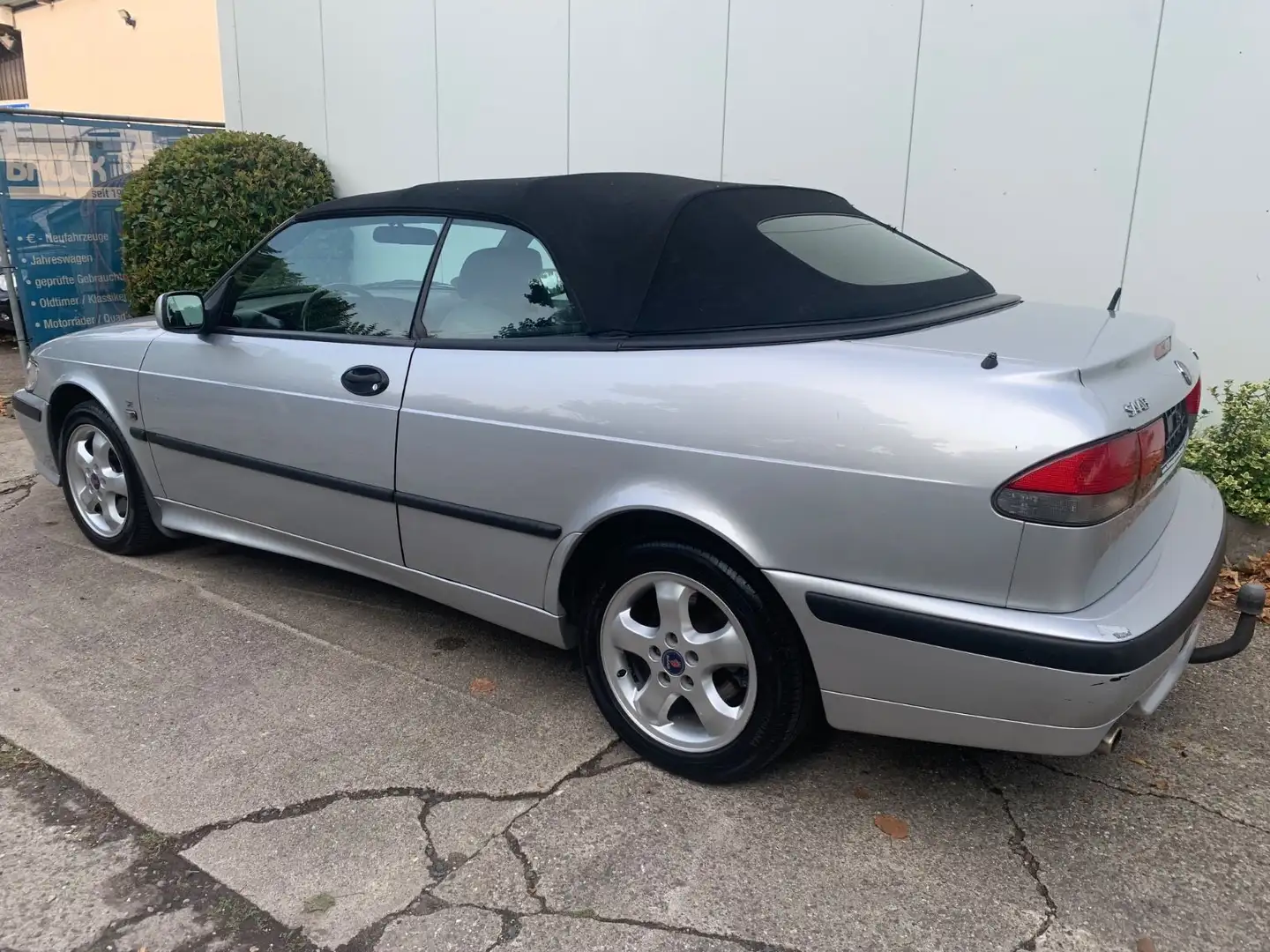 Saab 9-3 2.0t Ecopower SE Cabriolet Silber - 2