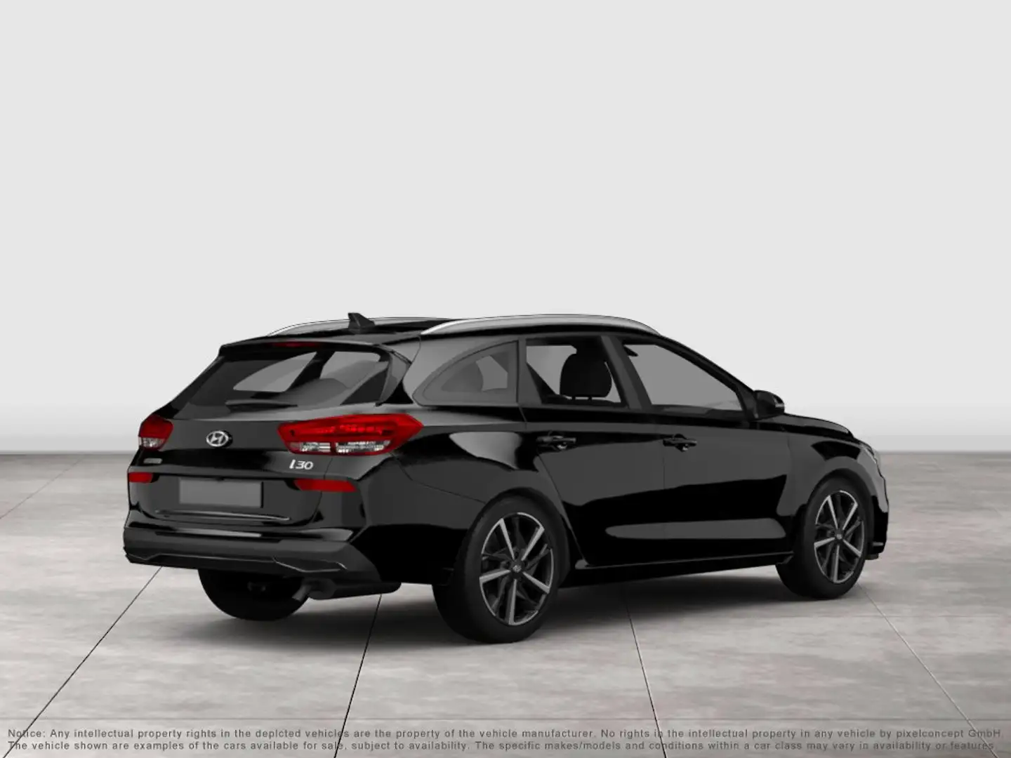 Hyundai i30 Kombi Avantage Plus Paket  1.0 T-GDI 7-DCT Schwarz - 2