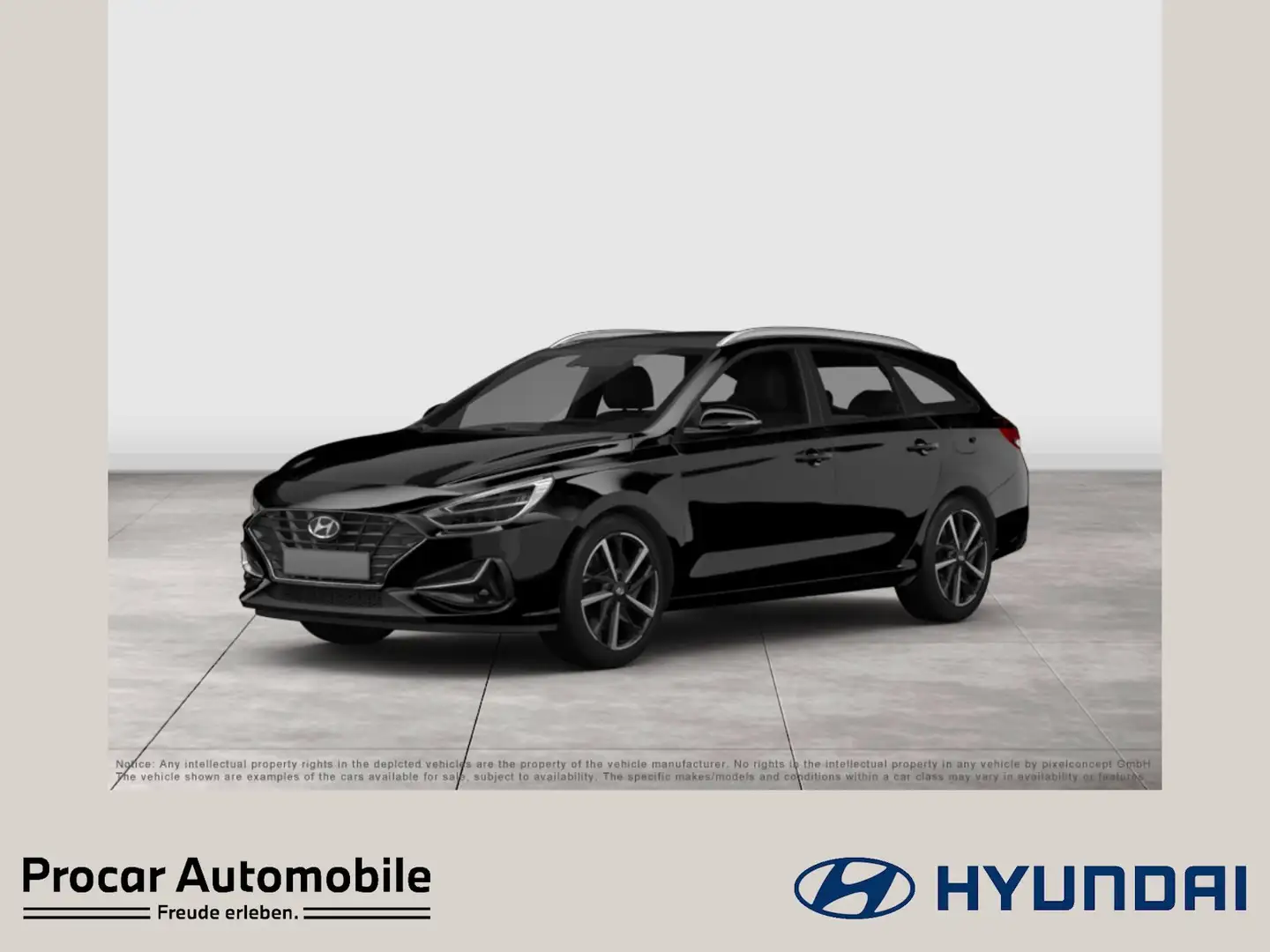 Hyundai i30 Kombi Avantage Plus Paket  1.0 T-GDI 7-DCT Schwarz - 1