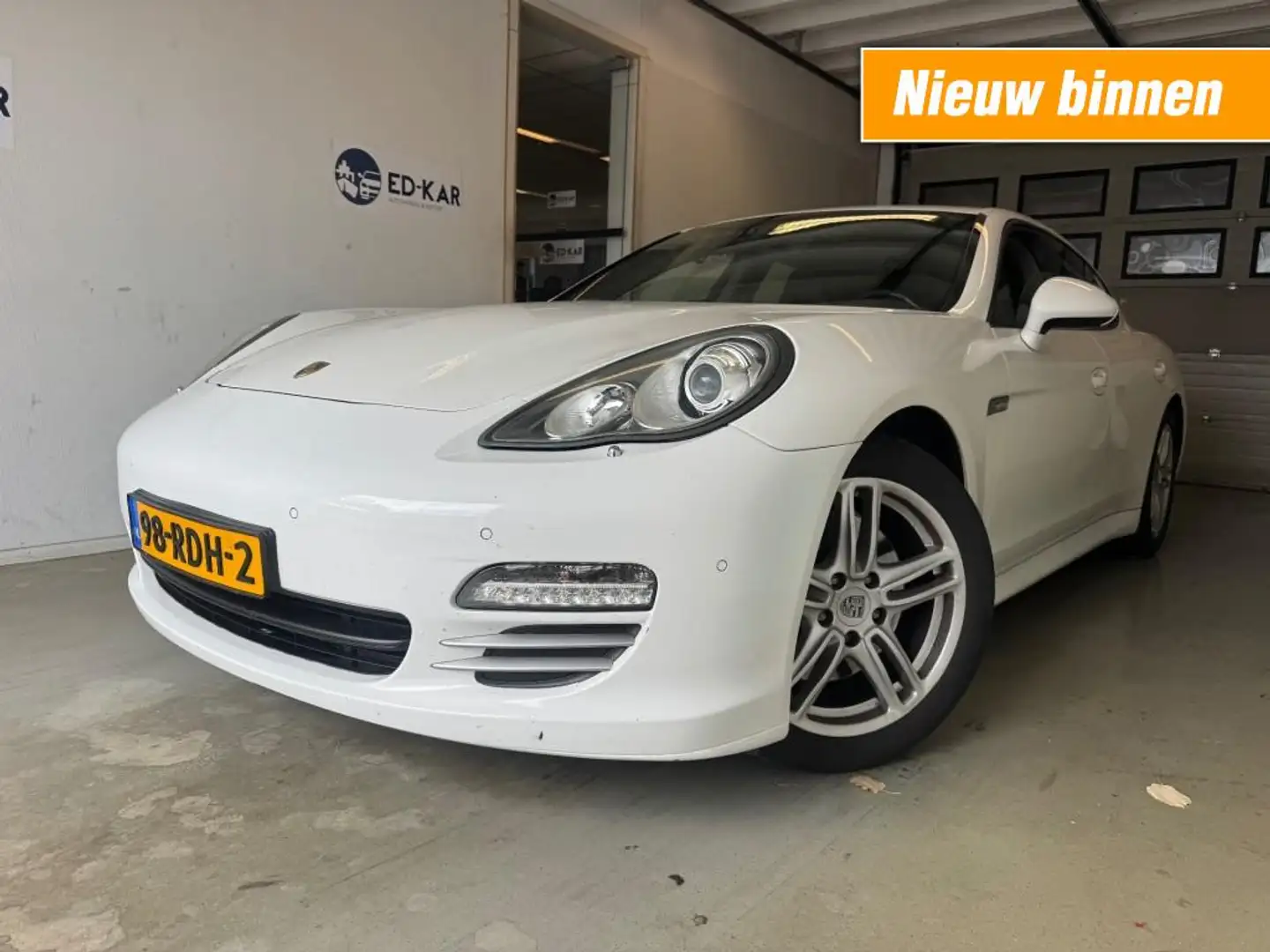 Porsche Panamera 3.6 4 AUT 4WD TOP CONDITIE FULL OPTIONS APK 1-2026 Wit - 1