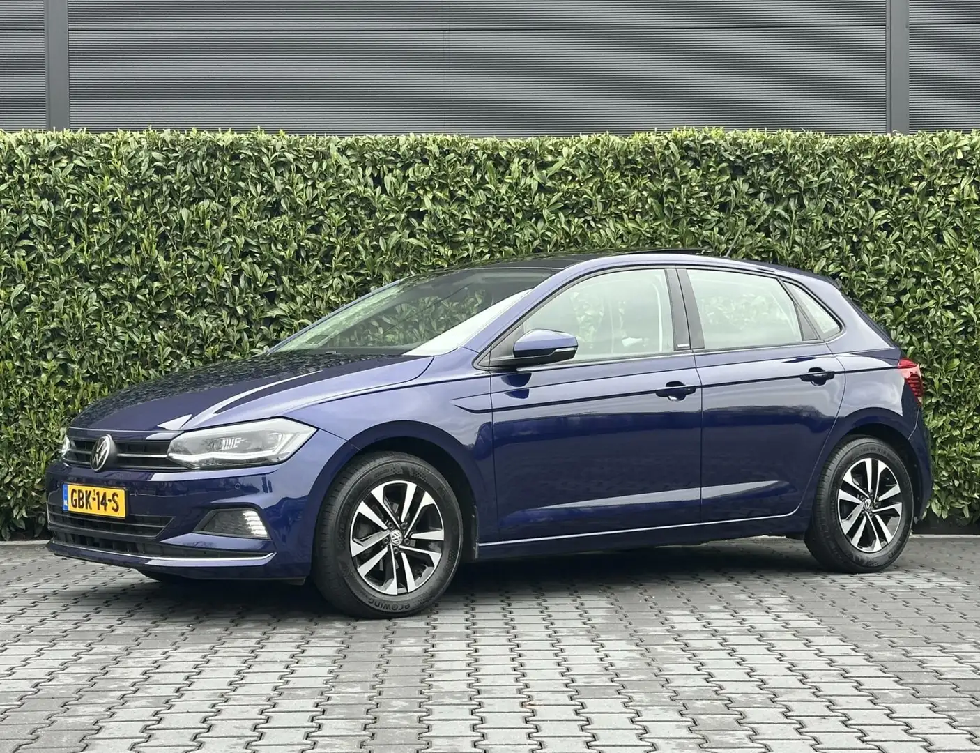 Volkswagen Polo 1.0 TSI Comfortline, PANO, CRUISE, NAVI, KEYLESS, Blauw - 1