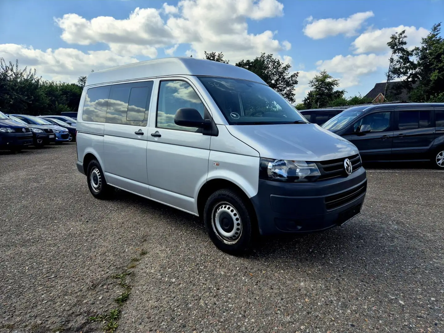 Volkswagen T5 Transporter Kombi-Mittelhochdach Silber - 2