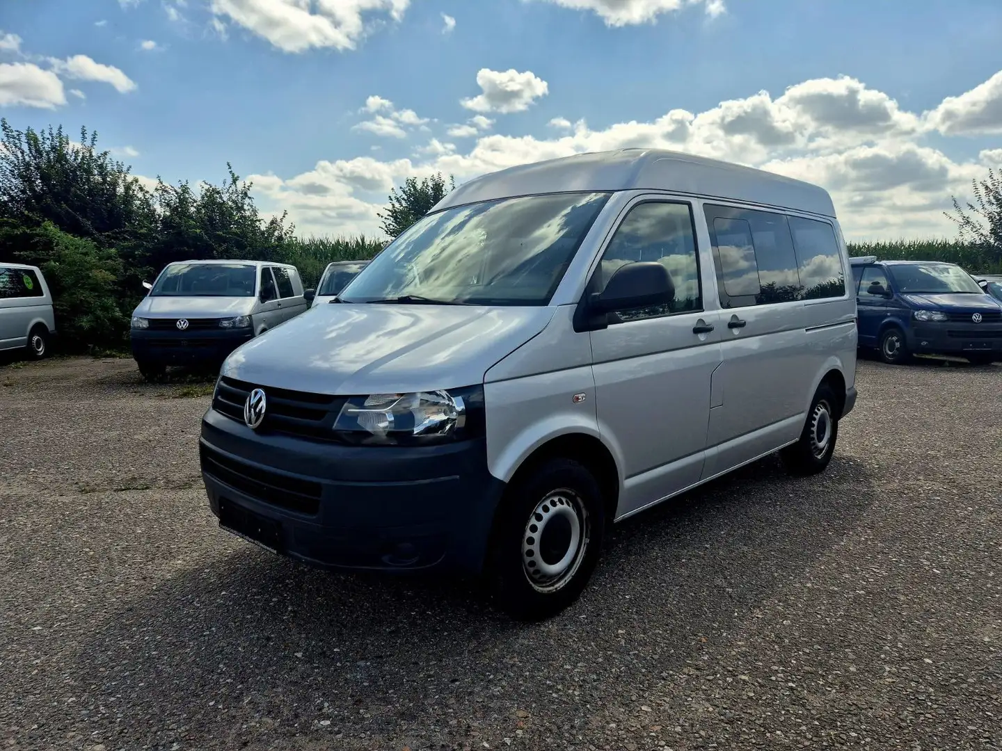 Volkswagen T5 Transporter Kombi-Mittelhochdach Silber - 1