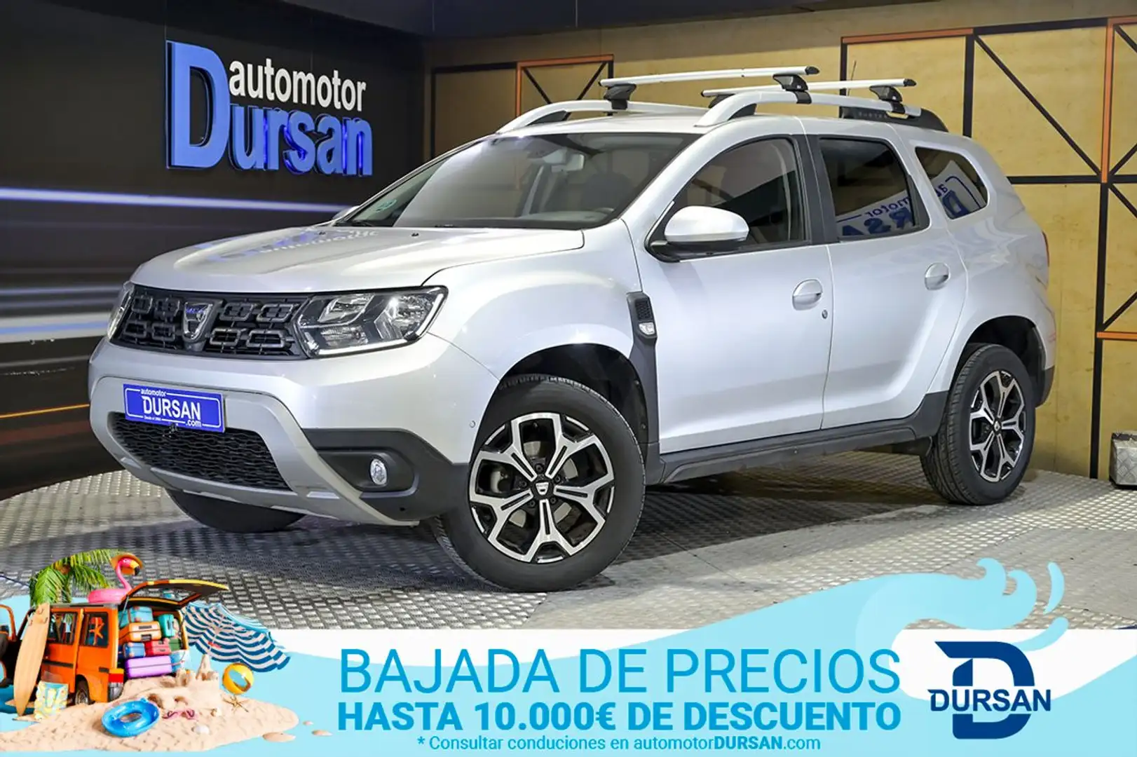 Dacia Duster 1.2 TCE Prestige 4x2 92kW Gris - 1