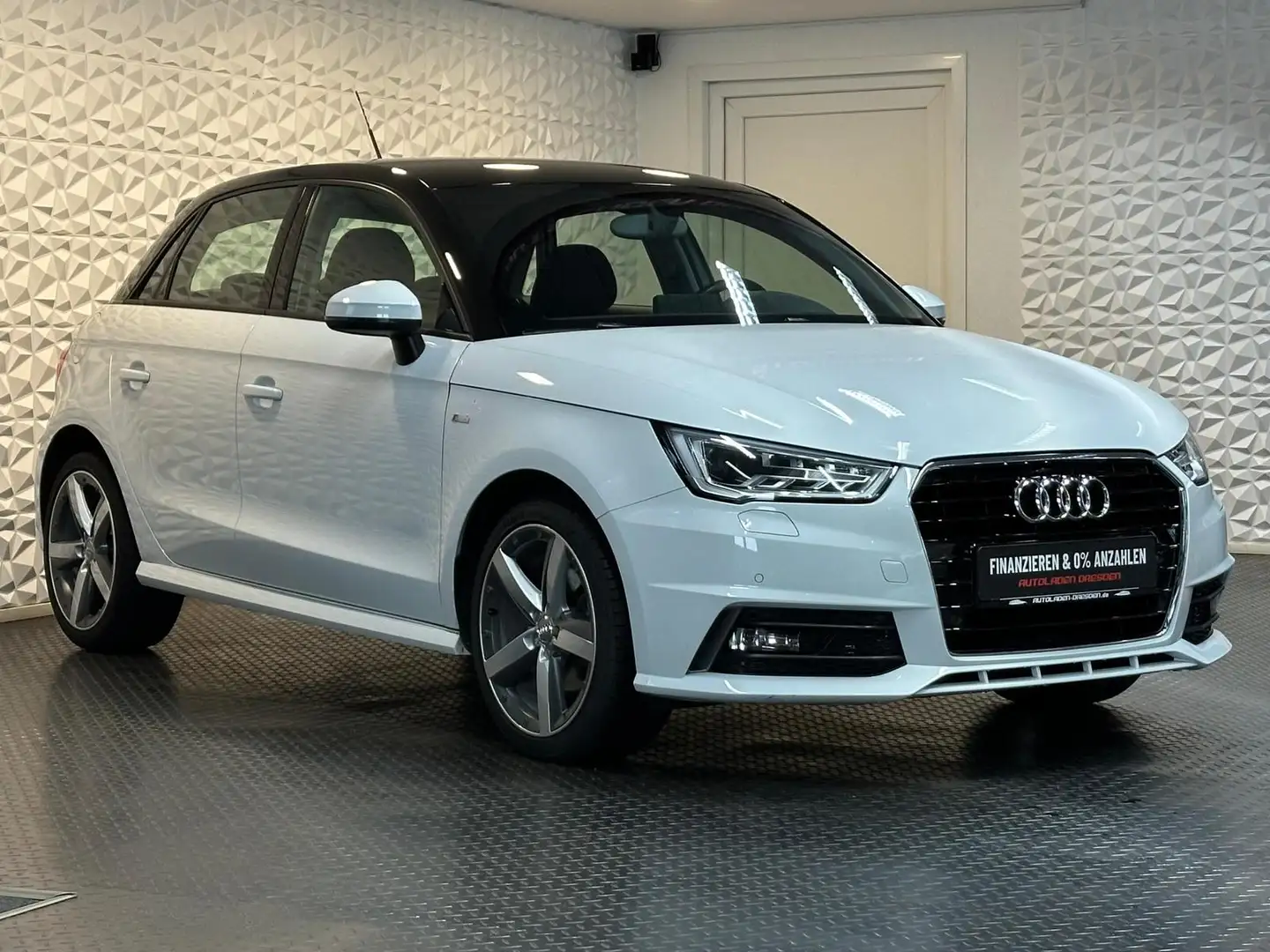 Audi A1 1.4TFSI S LINE* BiXENON#2XPDC#BT#KLIMA#HU NEU Weiß - 2