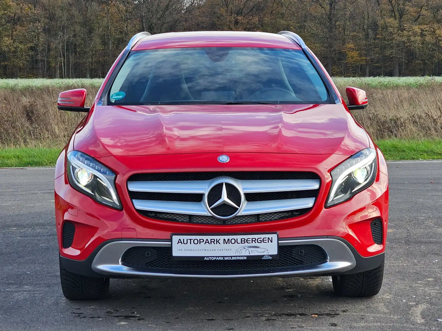Mercedes-Benz GLA 180 180 d Score BI-Xenon Sitzhz Teilleder GARANTIE Rot - 2