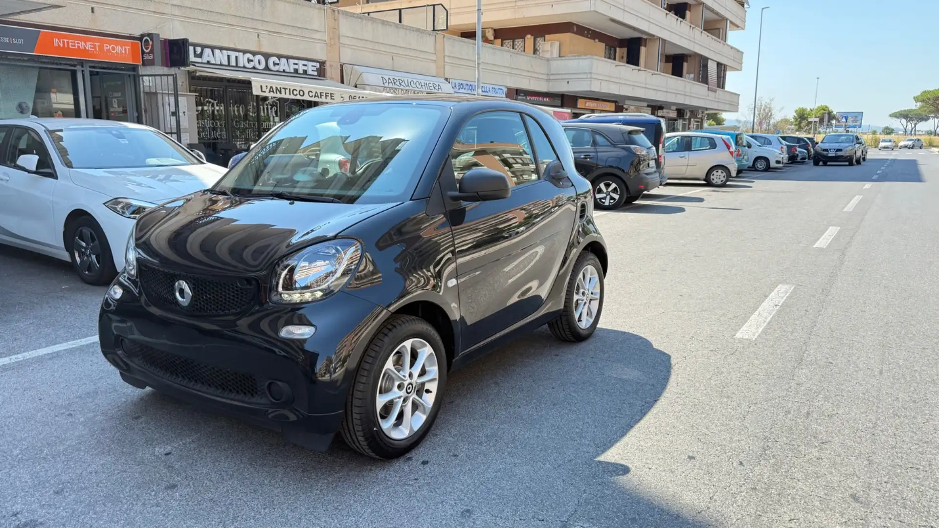 smart forTwo 70 1.0 twinamic Passion LED PANORAMA CERCHI 15 PDC Nero - 2