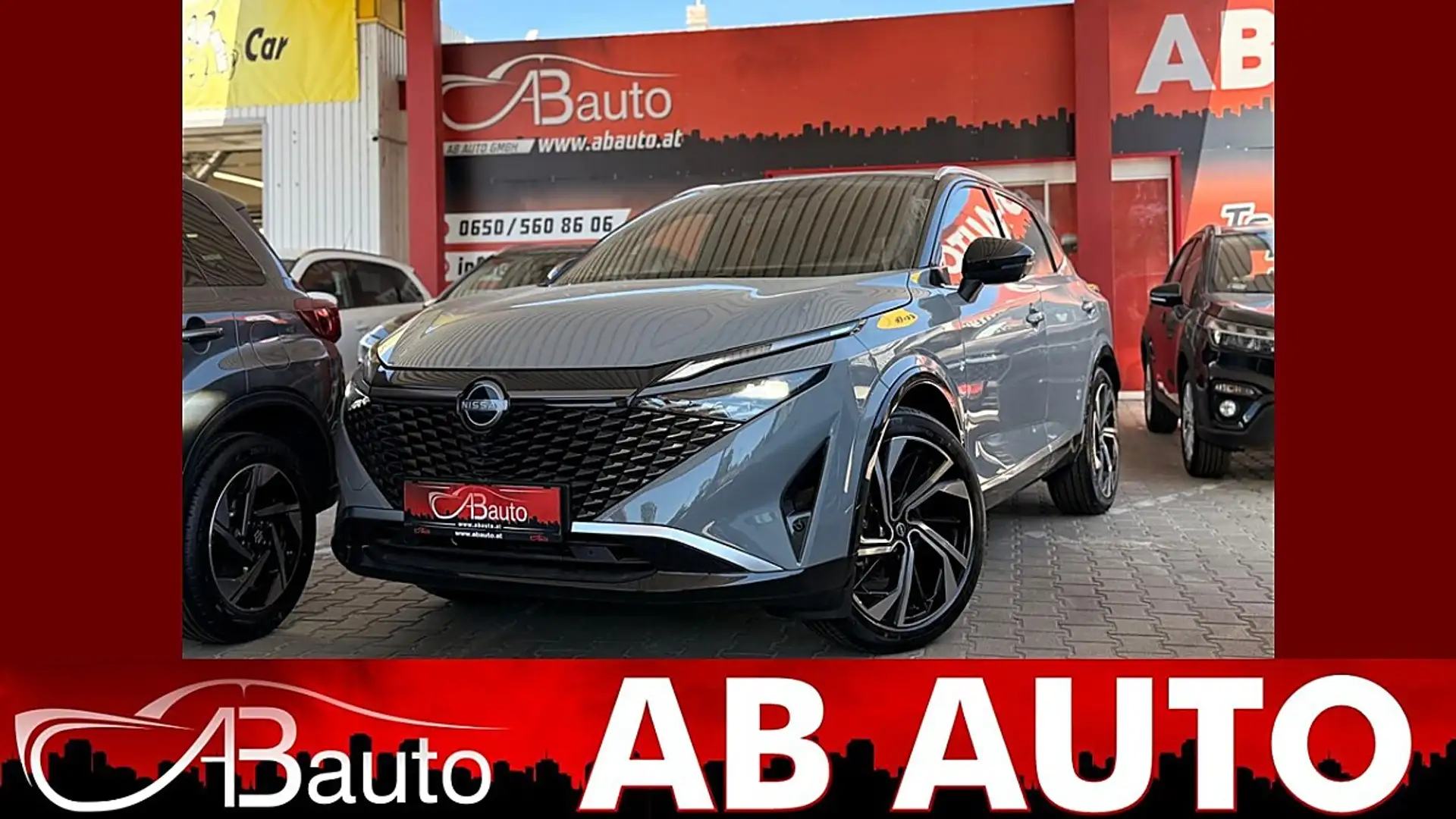 Nissan Qashqai 1,3 DIG-T MHEV 4x4 Tekna+ Xtronic TAGESZULASSUNG Grau - 1