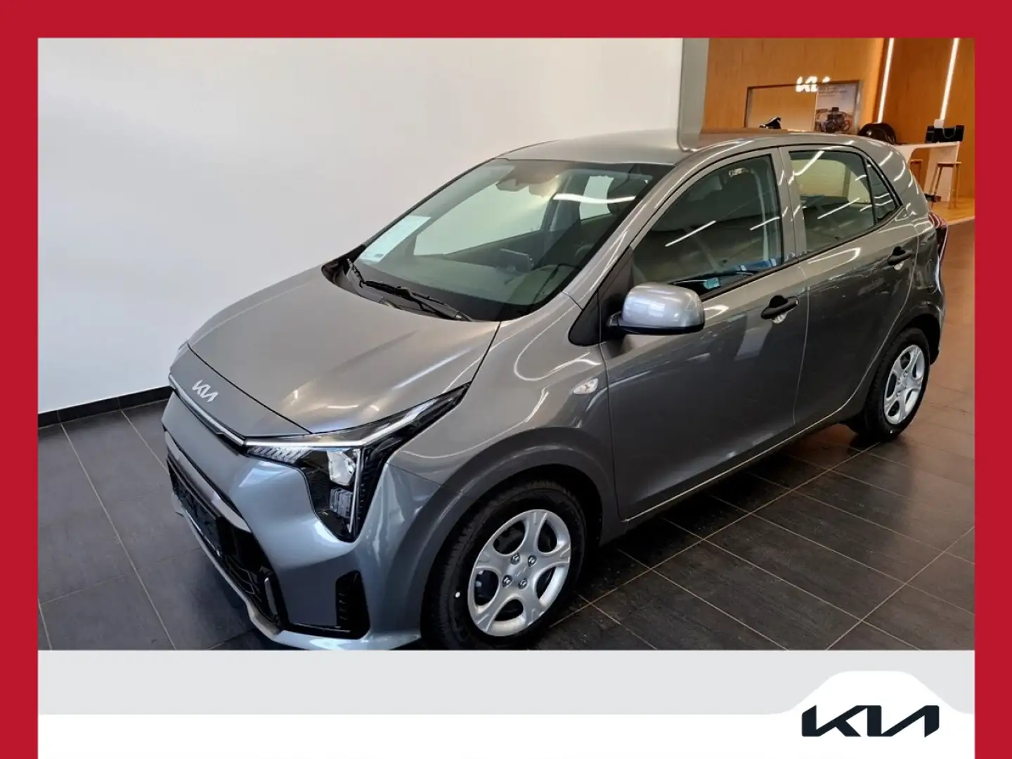 Kia Picanto 1,0 GDI Titan 4 Grau - 1