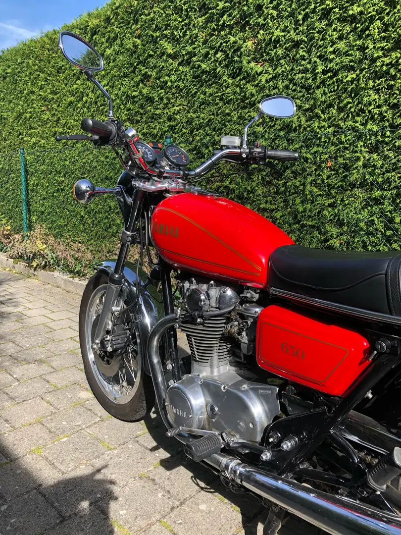 Yamaha XS 650 447 Rouge - 1