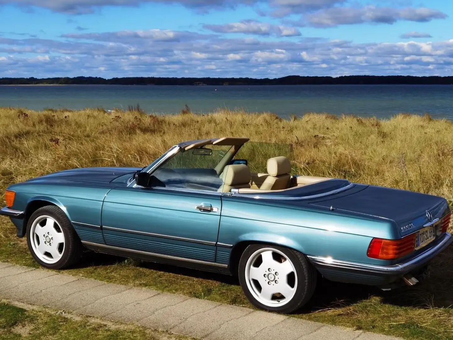 Mercedes-Benz SL 560 Grün - 2