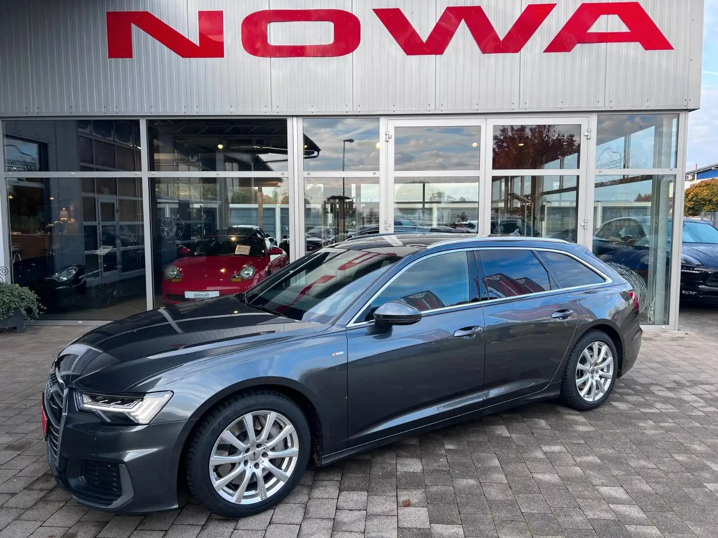 Audi A6 Avant 55 TFSI quattro sport *** 5509 KM *** Gris - 1