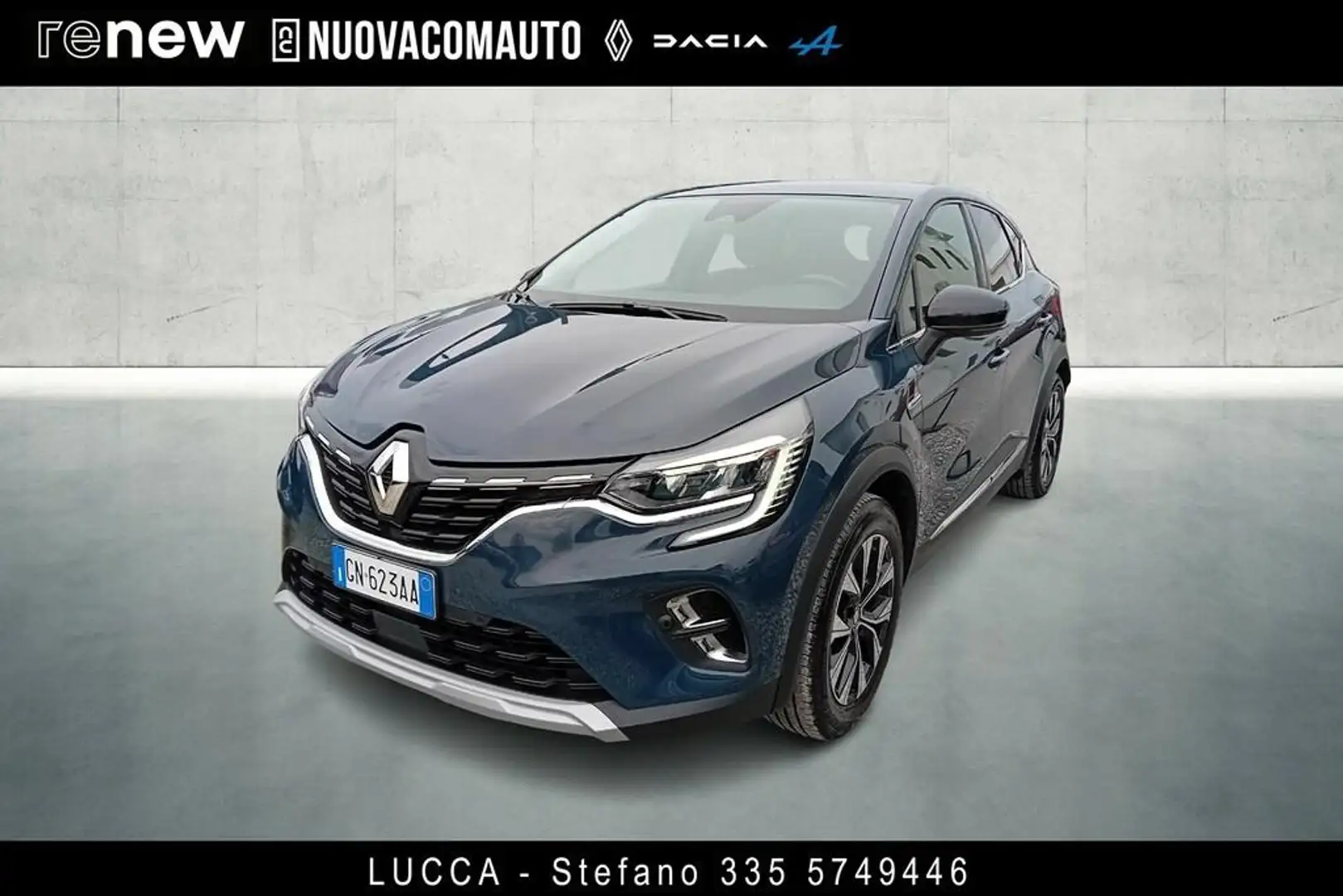 Renault Captur 1.3 tce Techno 140cv fap Blu/Azzurro - 1
