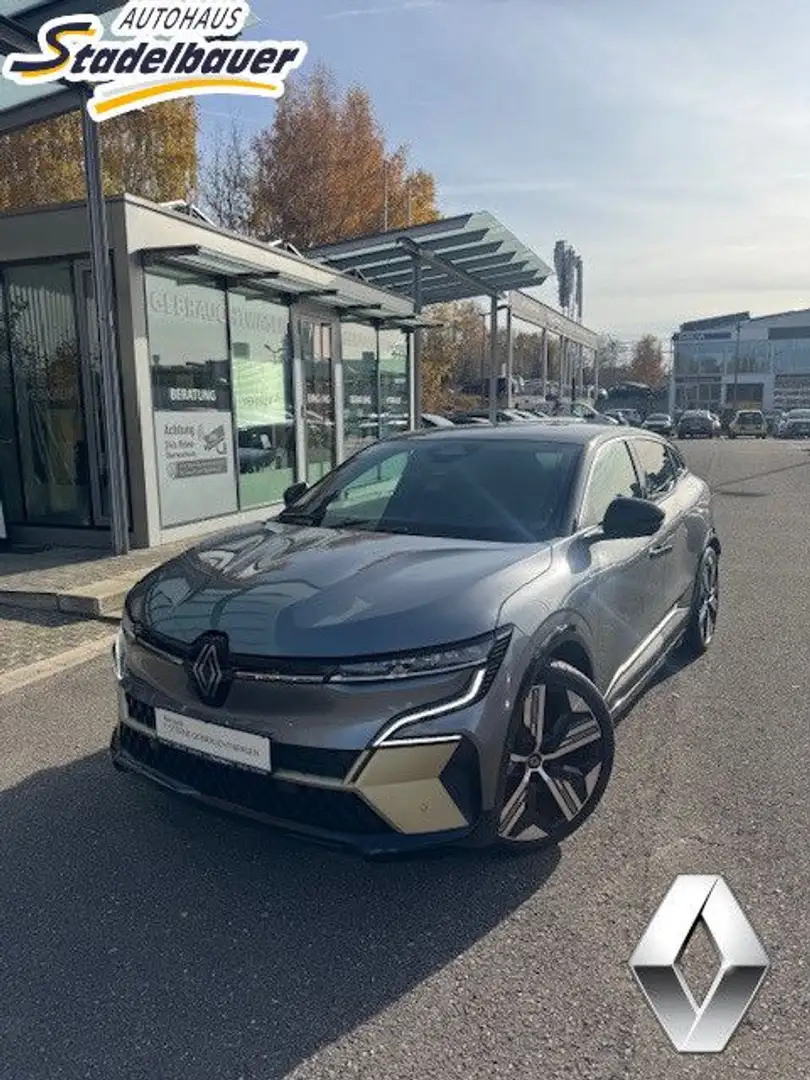 Renault Megane E-Tech Electric Iconic, Full-Service 7.27 Grau - 1