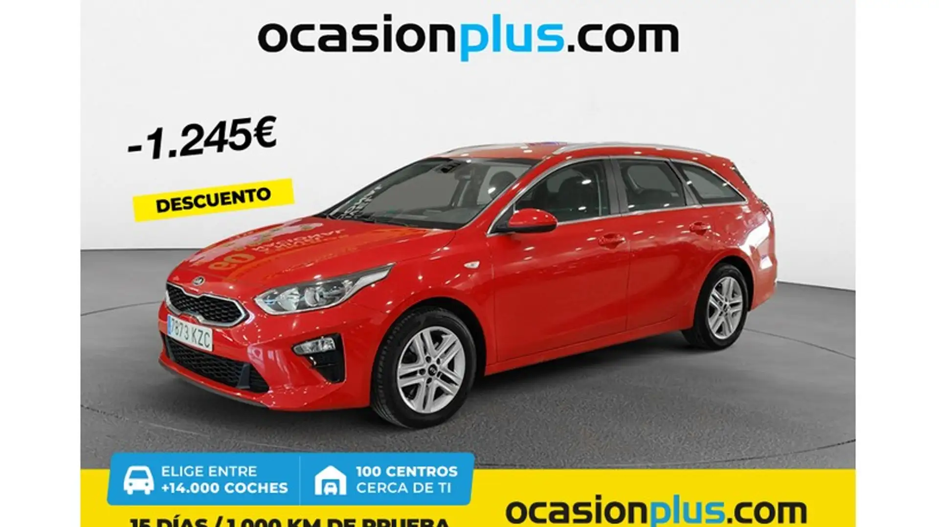 Kia Ceed / cee'd Tourer 1.6CRDi Eco-Dynamics Drive 115 Rojo - 1