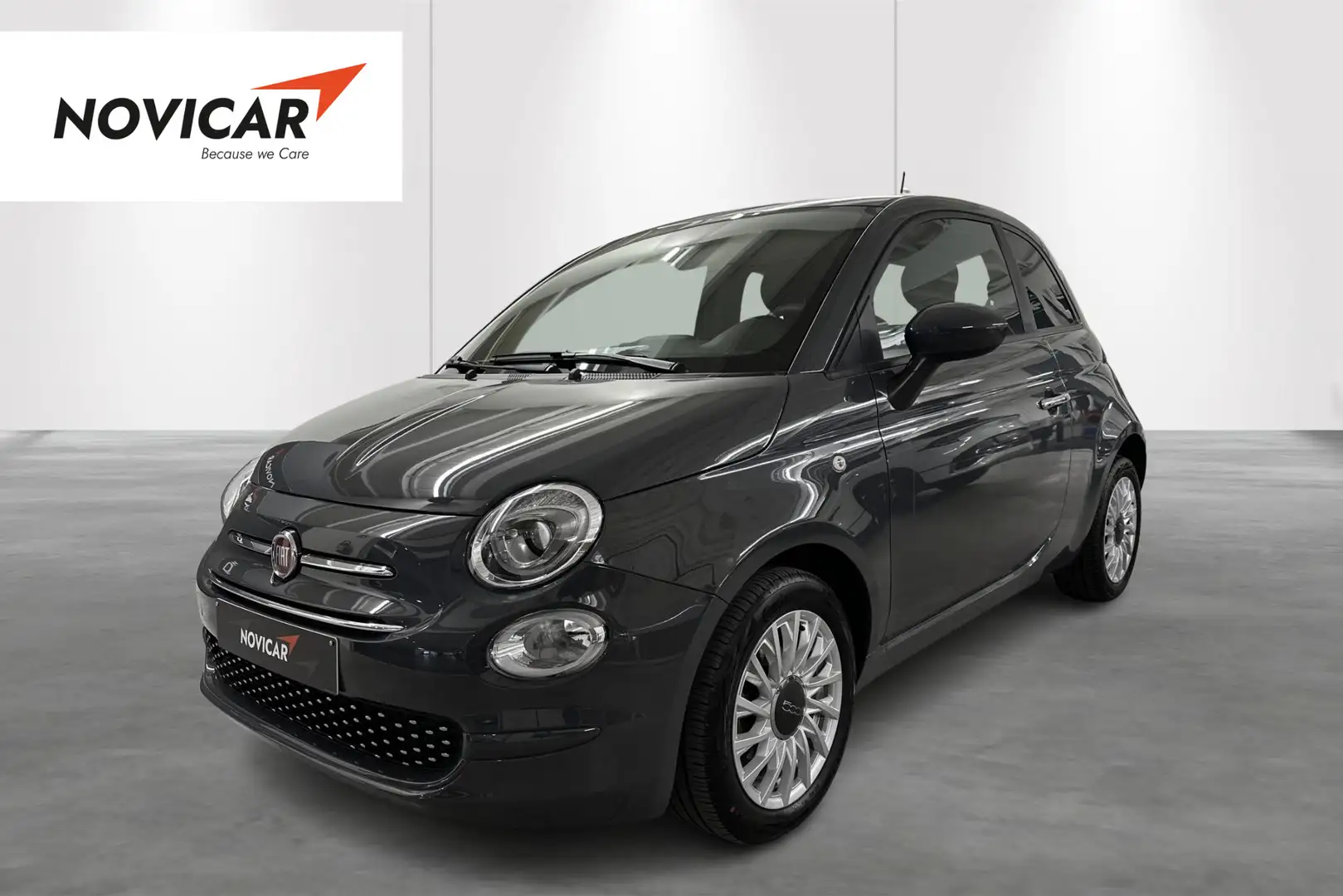 Fiat 500 1.0 Hybrid 70 Club Edizione Grijs - 1