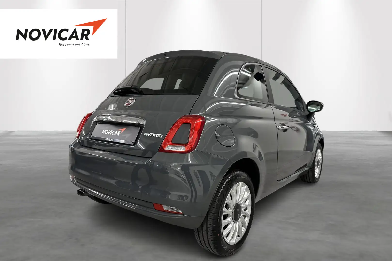 Fiat 500 1.0 Hybrid 70 Club Edizione Grijs - 2
