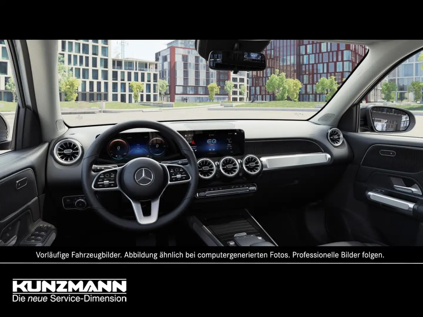 Mercedes-Benz EQB 300 4M Progressive Night Distronic 360° Silber - 2