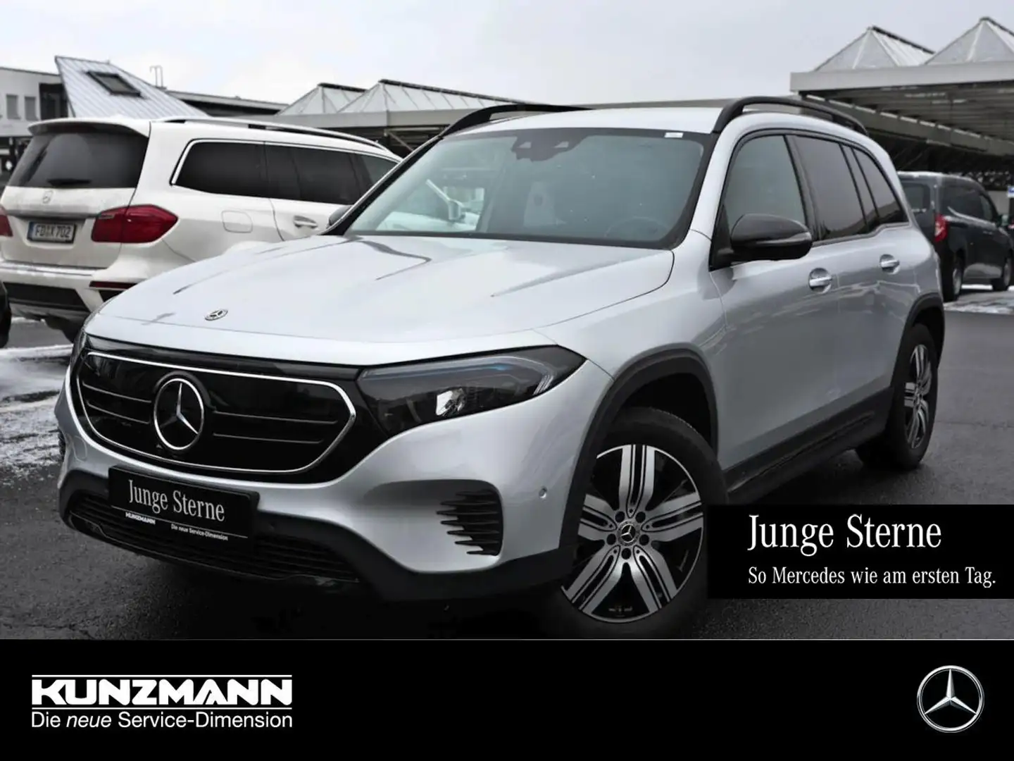 Mercedes-Benz EQB 300 4M Progressive Night Distronic 360° Argent - 1