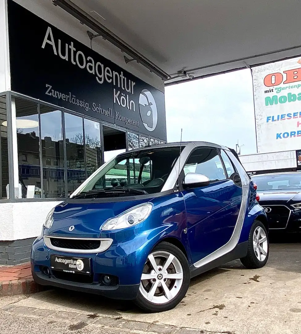 smart forTwo cabrio MHD *nur.60.415Km*1-J GARANTIE* Bleu - 2