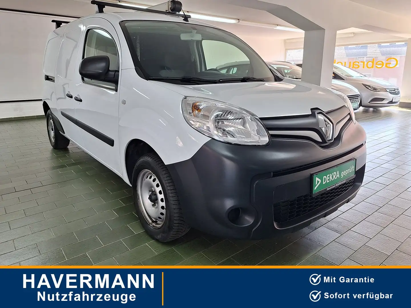 Renault Kangoo Rapid | Maxi L2 | 2-Sitzer | Garantie | Klima Weiß - 1