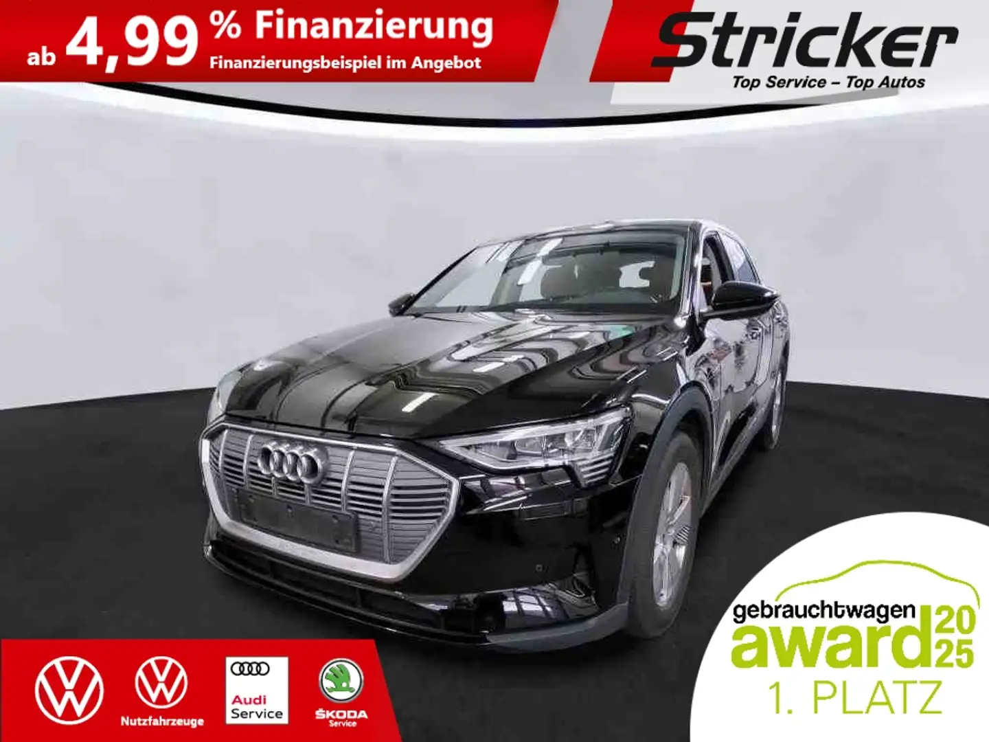 Audi e-tron 50 quattro 299,-ohne Anzahlung Navi Sitzheizung Schwarz - 2