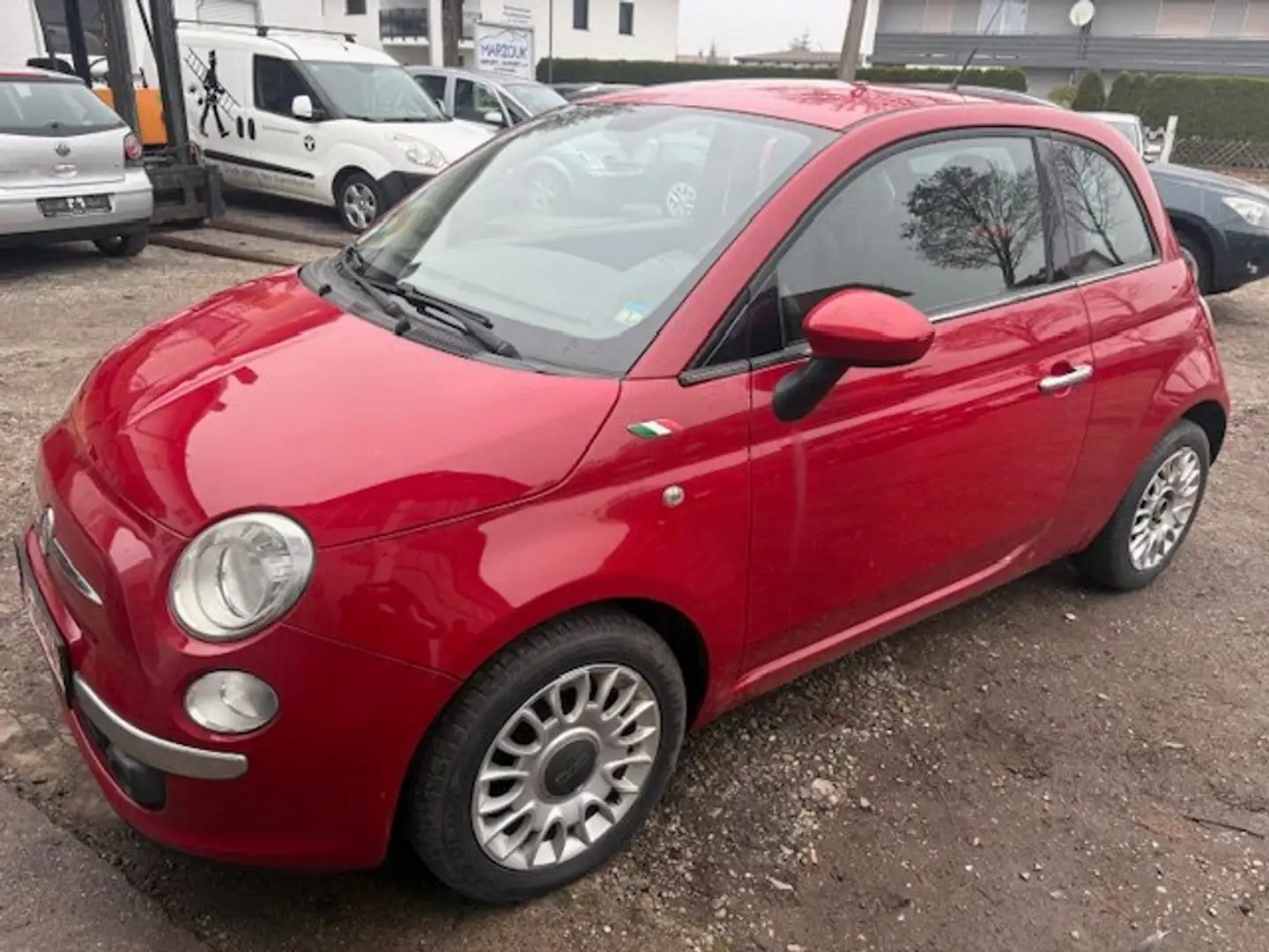 Fiat 500 Pur O2 / Ecolog Euro 5 Rouge - 1