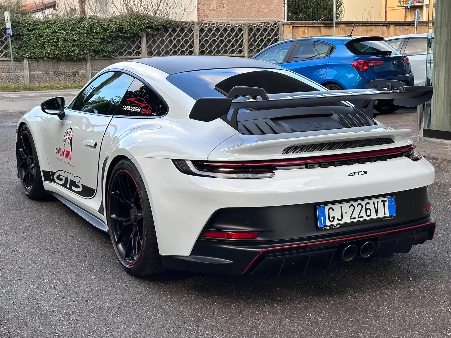 Porsche 992 GT3 CLUBSPORT*IVA ESPOSTA TOTALE*PRIMA VERNICE*LIF Blanc - 2