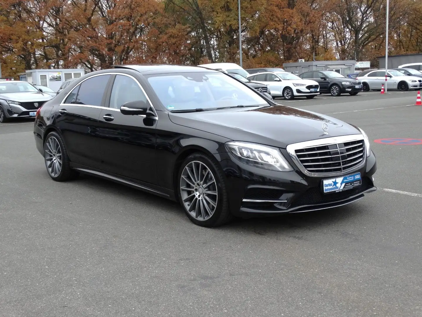 Mercedes-Benz S 500 S-500-Lang+Leder*Kamera360°-ACC*LED*AHK*Volll Noir - 2