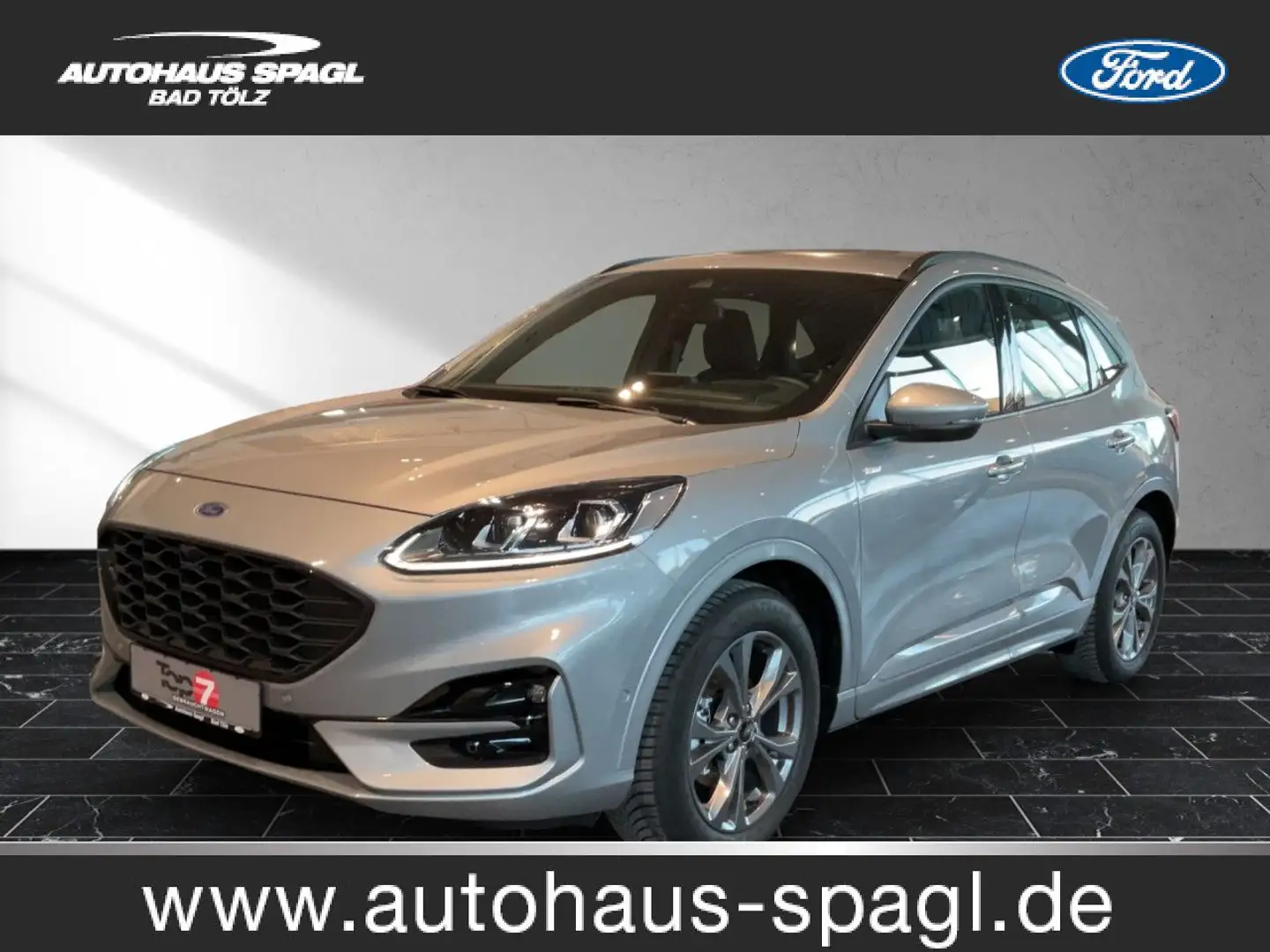 Ford Kuga ST-Line Bluetooth Head Up Display Navi LED Silber - 1
